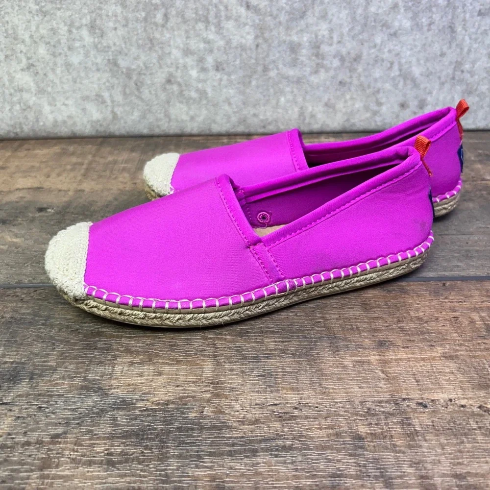 Sea Star Beachwear Beach Comber Fuchsia Pink Espadrille Water Shoe Kids Size K2‎